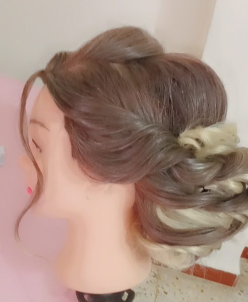 3d لي ماش. سبغات. مكياج. تسريحات