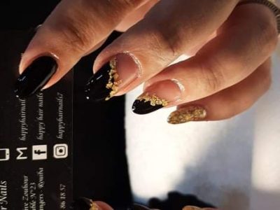 Happy hair nails
