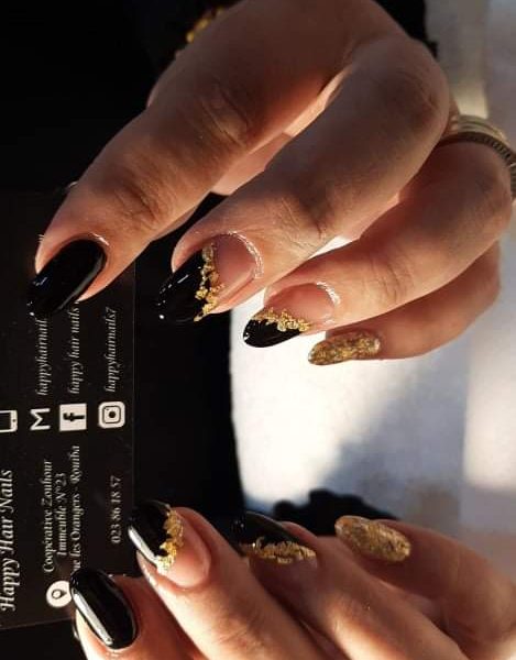 Happy hair nails