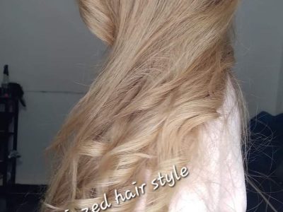 Douniazed hair style