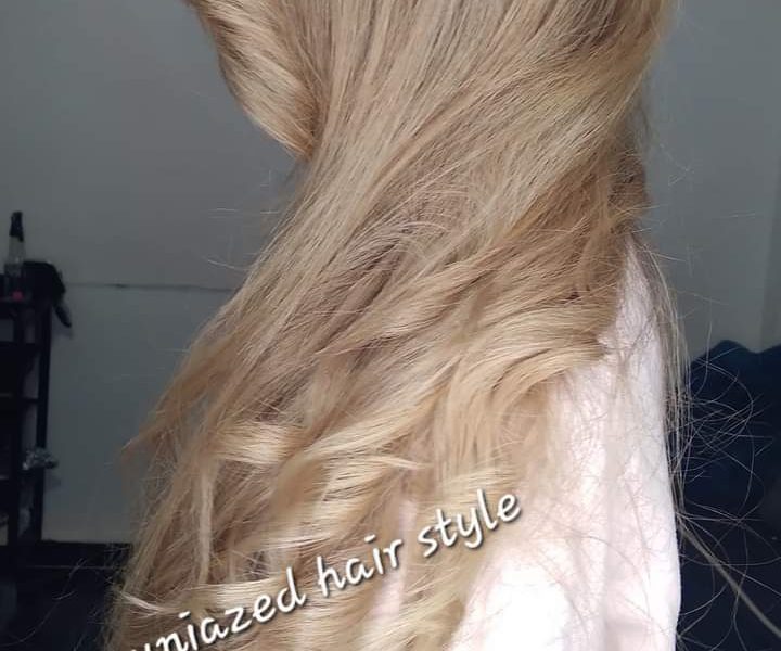 Douniazed hair style