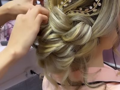 Balayage coiffure mariée makup artiste